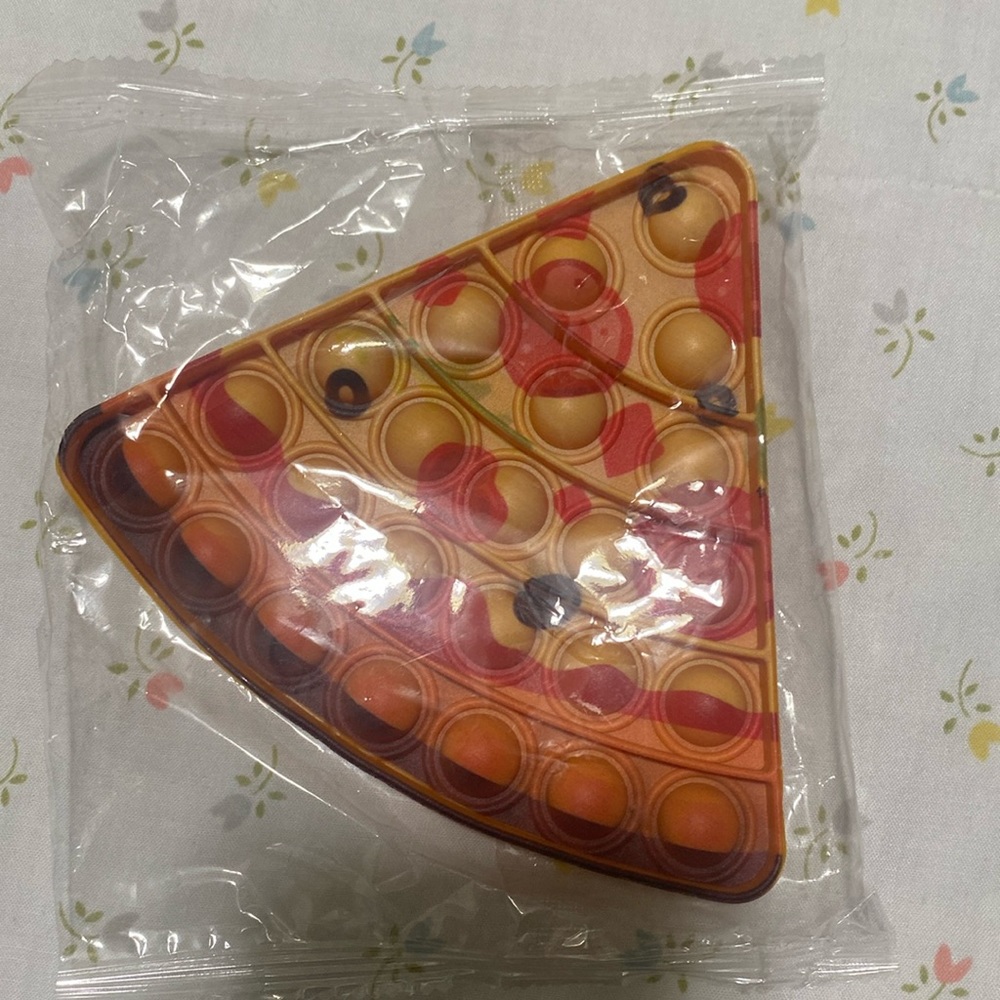 Pizza pop it fidget